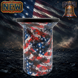 Founding Fury "Limited" Mud Jug™ Roadie – Portable Spittoon Made in USA Mud Jug