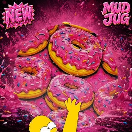 Glazed and Confused Mud Jug Can Lid Mud Jug
