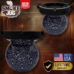 Smoke Jug© Classic Black Embossed