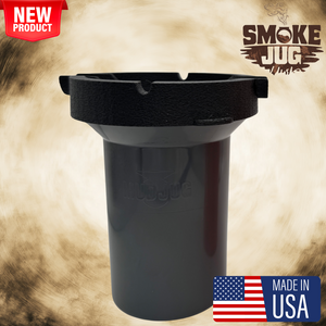 Smoke Jug© Roadie Cupholder Gunmetal Grey