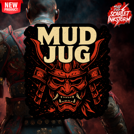 Mud Jug© Scarlet Inkstorm Sticker Mud Jug