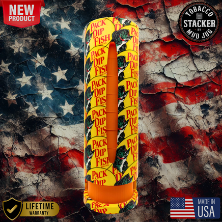 Pack Dip Fish Tobacco Stacker© Mud Jug